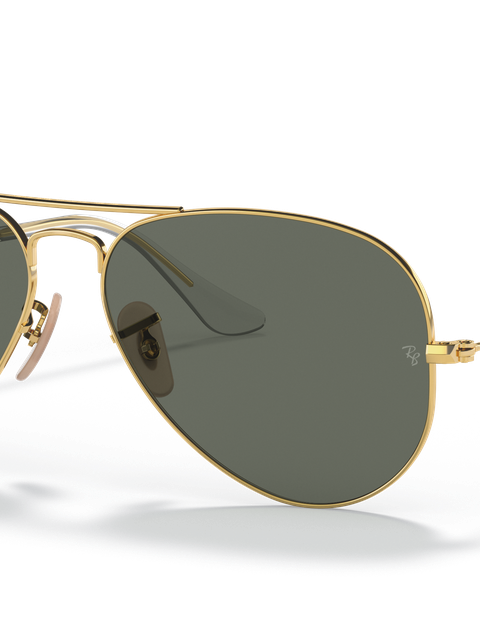 Aviator Solid Gold G-15 Green Solid Color Polished Gold