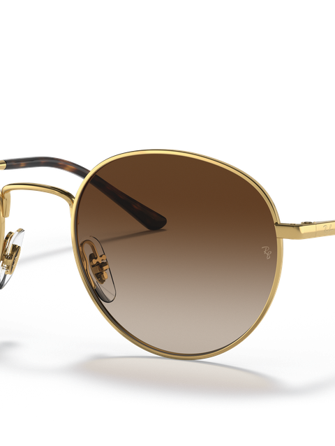 Ray-Ban Sunglasses Unisex Rb3681 - Arista Gold Frame Brown Lenses 50-20