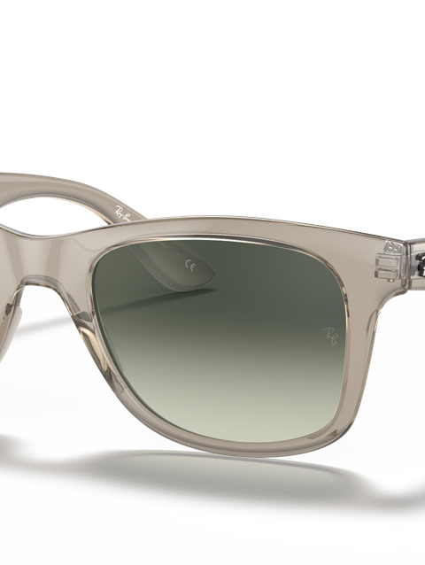 Ray-Ban Sunglasses Unisex Rb4640 - Transparent Grey Frame Grey Lenses 50-20