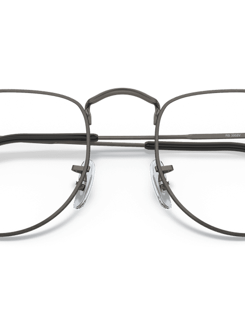 Ray-Ban Eyeglasses Unisex Elon Optics Prescription - Gunmetal Frame Clear Lenses 50-20